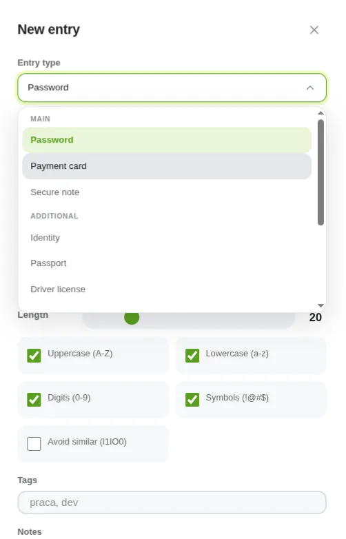 arkPass mobile