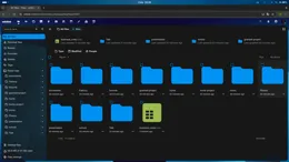 arkDisk Nextcloud dashboard with file manager and cloud storage